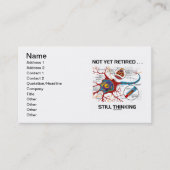 Nog niet in ruste ... Neuron-synapse nog steeds al Visitekaartje (Voorkant)