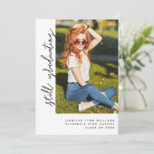 Nog steeds afstuderen 2021 Afstuderen Kaart (Staand voorkant)