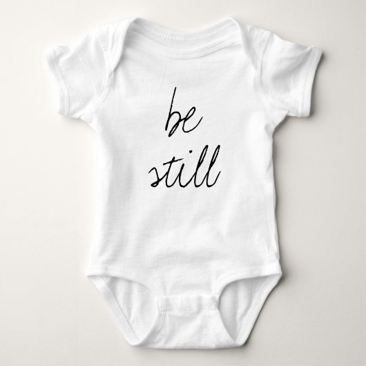 Nog steeds baby bible romper quote (Voorkant)