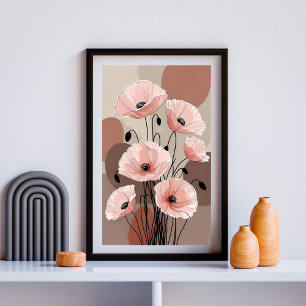 Nog steeds bloeien foto afdruk