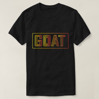 Nog steeds dat GOAT T-shirt