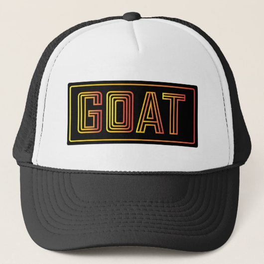 Nog steeds dat GOAT Trucker Pet (Voorkant)