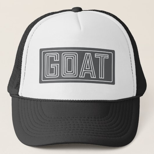 Nog steeds de G.O.A.T Trucker Pet (Voorkant)