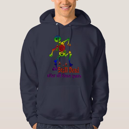 Nog steeds dood hoodie (Voorkant)