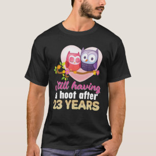 Nog steeds een roet na 23 jaar 23rd bruiloft Ann T-shirt
