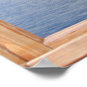 Nog steeds en vreedzaam Uitzicht van de Oceaan van Poster (Hoek)