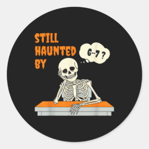Nog steeds hanteert Zes Zeven Trending 67 Gen Alph Ronde Sticker