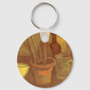 Nog steeds het leven in een Pot Vincent van Gogh Sleutelhanger
