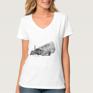 nog steeds het leven maakt een realistische kunsth t-shirt