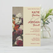 Nog steeds het leven met Flowers Weddenschap Kaart (Staand voorkant)