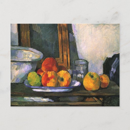 Nog steeds het leven met Open Drawer door Cezanne Briefkaart (Voorkant)