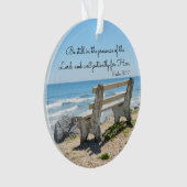 Nog steeds in aanwezigheid van de Heer, Psalm 37:7 Ornament (voorkant)
