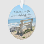 Nog steeds in aanwezigheid van de Heer, Psalm 37:7 Ornament (voorkant)