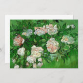 Nog steeds in het leven: Roze rozen van Vincent va (Voorkant / Achterkant)