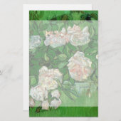 Nog steeds in het leven: Roze rozen van Vincent va Briefpapier (Voorkant / Achterkant)