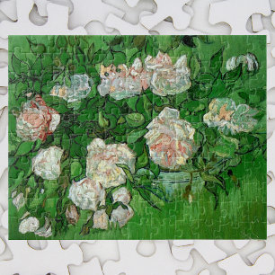 Nog steeds in het leven: Roze rozen van Vincent va Legpuzzel