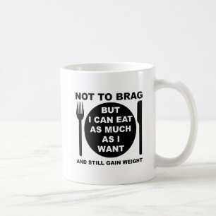 Nog steeds krijgt het gewicht Funny Mug Koffiemok