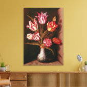 Nog steeds leven, 17e eeuw canvas afdruk (Insitu (Woonkamer))