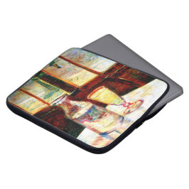 Nog steeds leven Absinthe Van Gogh Fine Art Laptop Sleeve