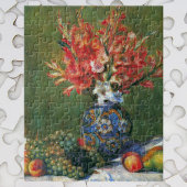 Nog steeds leven bloemen en fruit van Pierre Renoi Legpuzzel