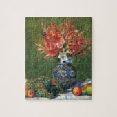 Nog steeds leven bloemen en fruit van Pierre Renoi Legpuzzel (Verticaal)