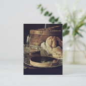 Nog steeds leven. De snack Briefkaart (Staand voorkant)