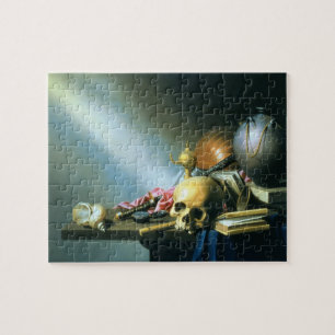 Nog steeds leven: Een legoir van de Vanities van d Legpuzzel