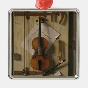 Nog steeds leven, geweld en muziek metalen ornament