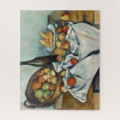 Nog steeds leven is een mandje cezanne schilderkun legpuzzel (Verticaal)