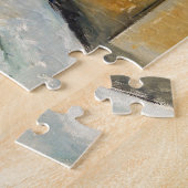 Nog steeds leven is een mandje cezanne schilderkun legpuzzel (Zijkant)