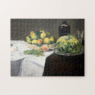 Nog steeds leven Lemon Peaches door Manet Impressi Legpuzzel