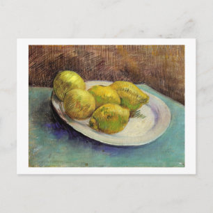 Nog steeds leven, Lemons op Bord, Van Gogh Fine Ar Briefkaart
