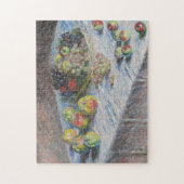 Nog steeds leven met appels en druiven - Monet Fin Legpuzzel (Verticaal)