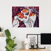 Nog steeds leven met appels en Sinaasappels van Pa Poster (Thuiskantoor)