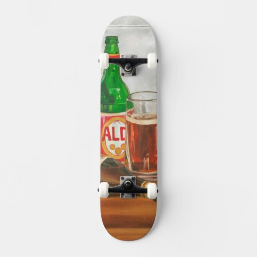 Nog steeds leven met Beer door Jennifer Goldberger Skateboard (Voorkant)