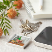 Nog steeds leven met Beer door Jennifer Goldberger Sleutelhanger (Zijkant)