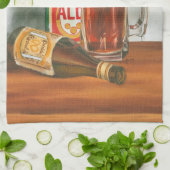 Nog steeds leven met Beer door Jennifer Goldberger Theedoek (Gevouwen)