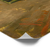 Nog steeds leven met bijbel van Vincent Van Gogh Poster (Hoek)