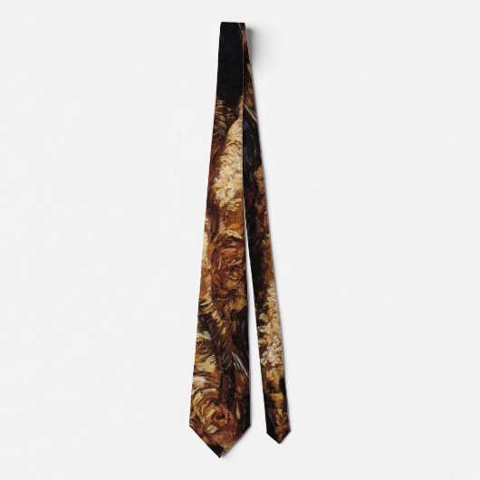 Nog steeds leven met Bloaters door Vincent van Gog Stropdas (Voorkant)