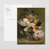 Nog steeds leven met bloemen briefkaart (Voorkant / Achterkant)