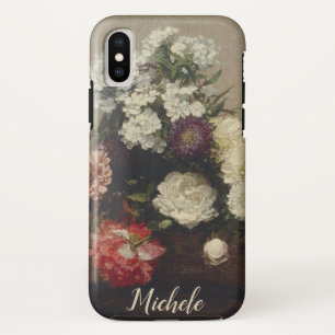 Nog steeds leven met bloemen iPhone x hoesje