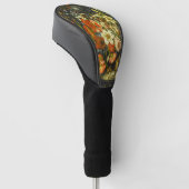 Nog steeds leven met bloemen en fruit golfheadcover (Schuin)