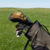 Nog steeds leven met bloemen en fruit golfheadcover (Insitu)