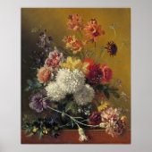 Nog steeds leven met bloemen poster (Voorkant)