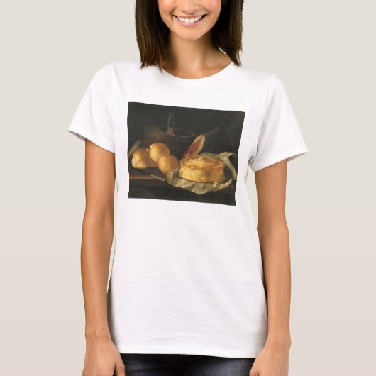 Nog steeds leven met Bread Tart en Ham, Giuseppe R T-shirt (Voorkant)