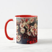 Nog steeds leven met Chrysanthema's van Claude Mon Mok (Links)