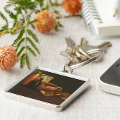 Nog steeds leven met Clogs en Pots, Van Gogh Sleutelhanger (Zijkant)