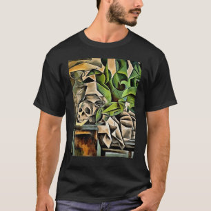Nog steeds leven met Cranium Geometric Art T-shirt