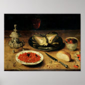 Nog steeds leven met een Artichoke Poster (Voorkant)