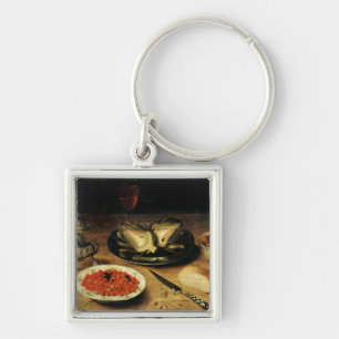 Nog steeds leven met een Artichoke Sleutelhanger